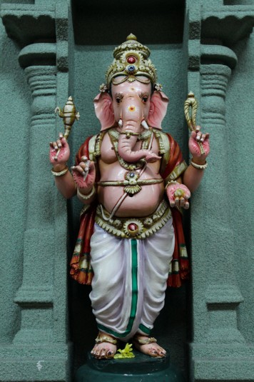 Ganesha, una de las deidades hindúes: la que removedora de obstáculos.