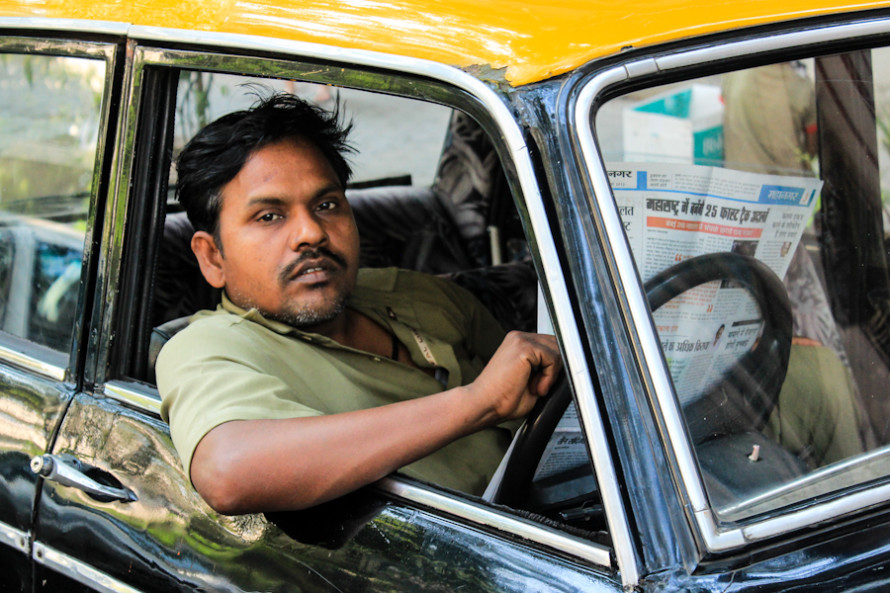 viajoscopio.com - Mumbai, Bombay, India - Local people, taxi driver 2.