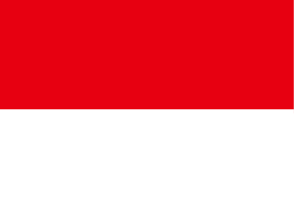 viajoscopio.com - Flag Indonesia, bandera Indonesia