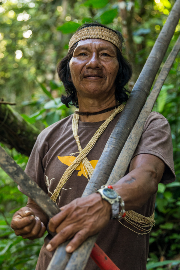 Una vez llegados al Amazonas, Vai sería nuestro guía durante los próximos tres días.